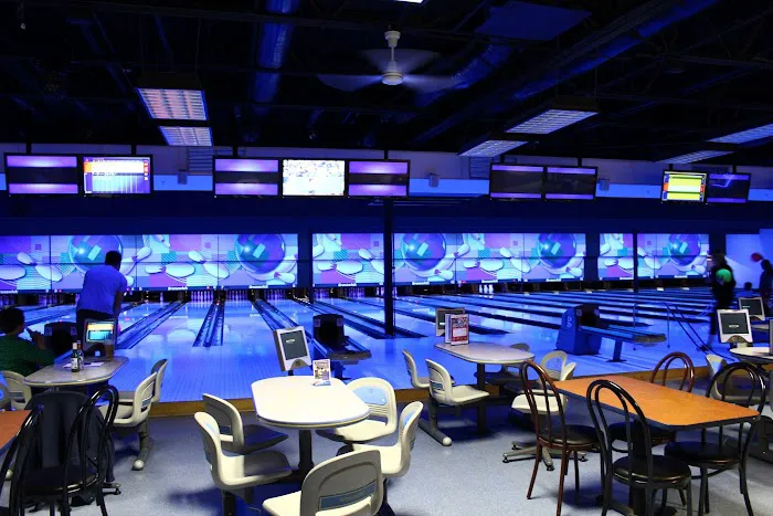 Strikes & Spares Entertainment Center Picture 2