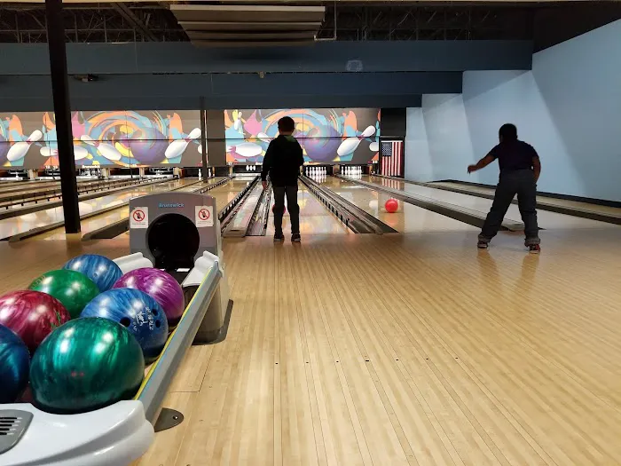 Strikes & Spares Entertainment Center Picture 4