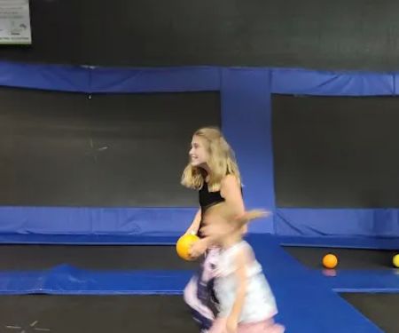 Trampoline jump