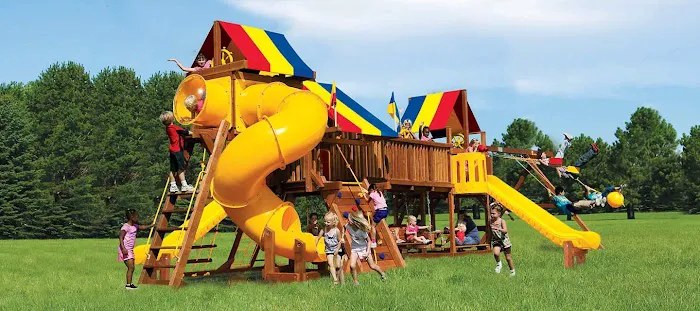 Rainbow Swing Set Superstores Picture 4