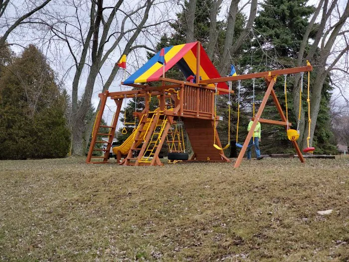 Rainbow Swing Set Superstores Picture 8