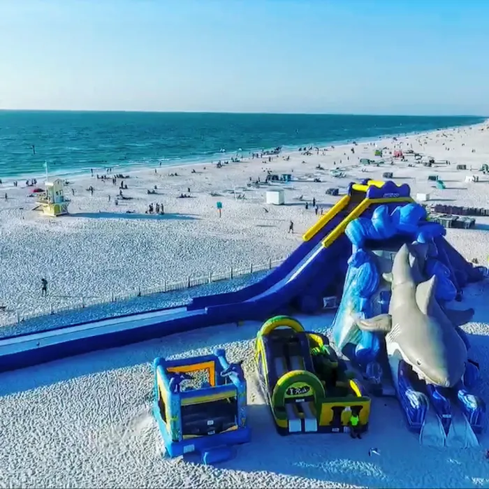 Clearwater Beach Slide Florida Bungee Trampoline Picture 2