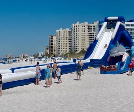 Clearwater Beach Slide Florida Bungee Trampoline