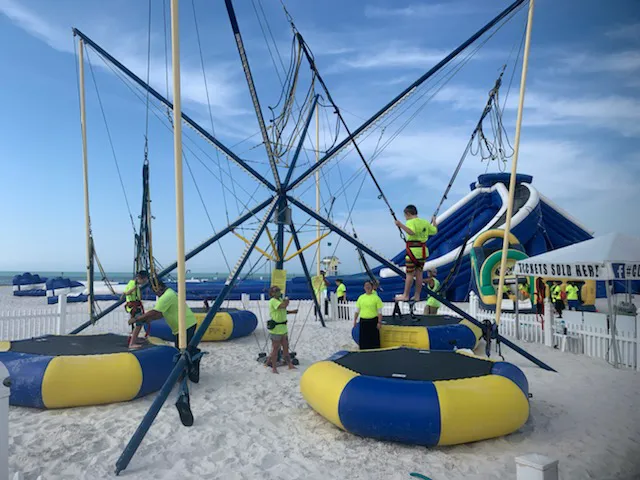 Clearwater Beach Slide Florida Bungee Trampoline Picture 10