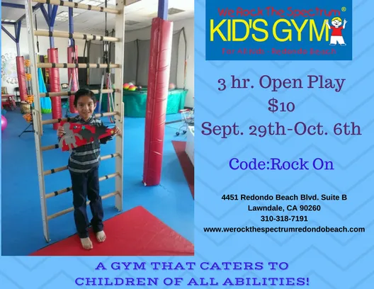 We Rock the Spectrum Redondo Beach Kids Gym Picture 3